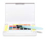 Sakura Koi Water Colors Pocket Field Sketch Box con 24 medias pastillas