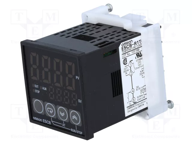 OMRON E5CB-R1TCD Regulador de Temperatura 24V AC/DC