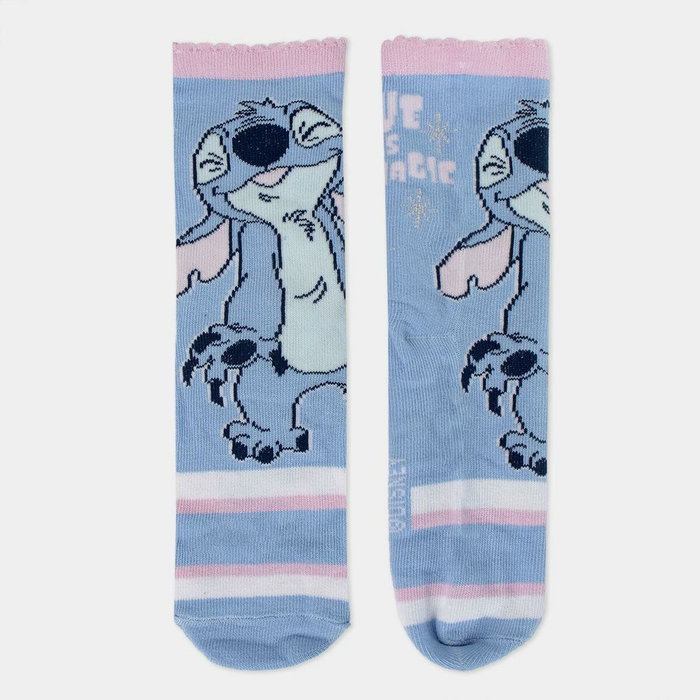 Cerdá Pack de 4 Calcetines Stitch Talla 27-30 Multicolor