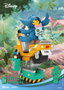 Disney Diorama PVC D-Stage Stitch Coin Ride 16 cm