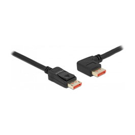DeLOCK Cable DisplayPort 8K 60 Hz 1 m con Conector Angular 90° Izquierda