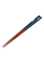 Kodamas Fondo Azul Marino Set Palillos Lacados 21 cm La Princesa Mononoke