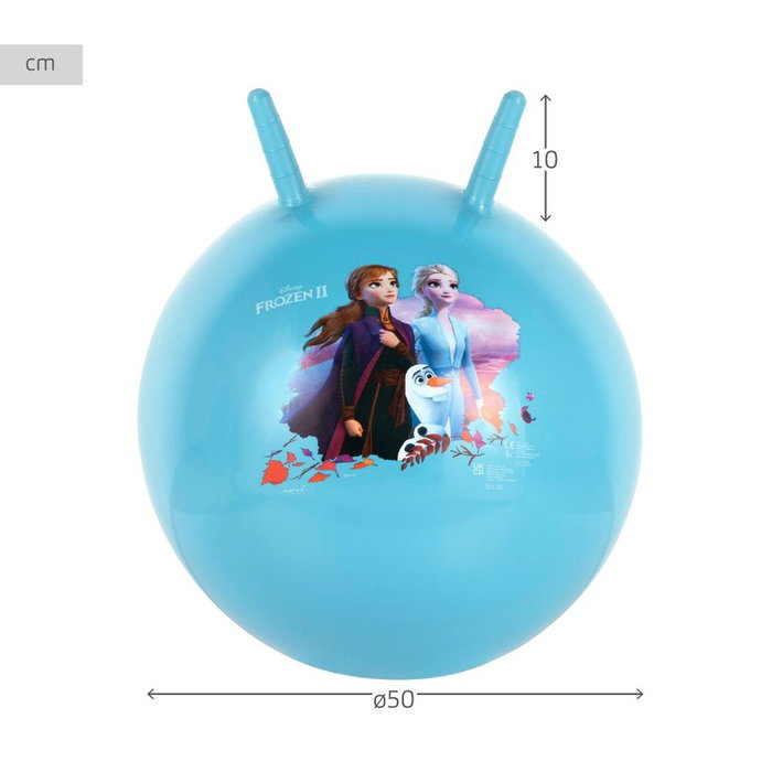 Pelota Saltarina Frozen Ø 45 cm Azul (10 Unidades) Pelota Saltarina Frozen Ø 45 cm Azul (10 Unidades)