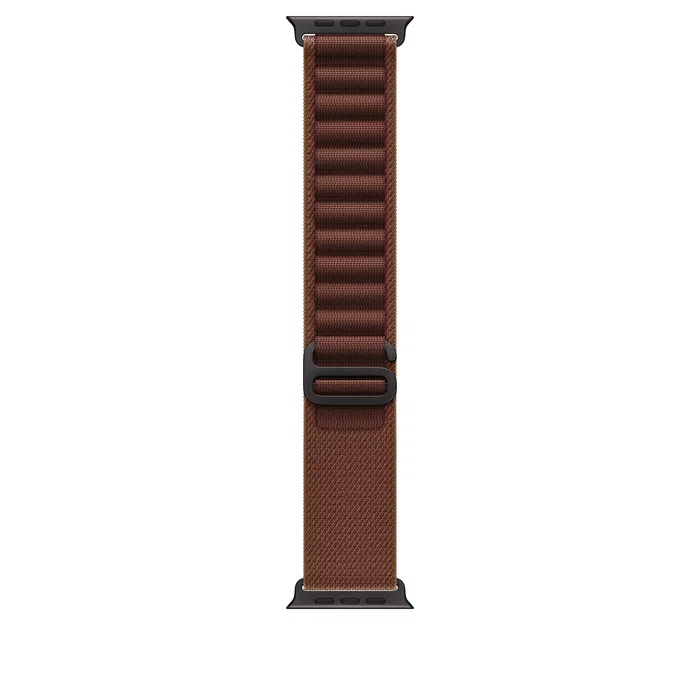 Apple Alpine Loop de 49mm Burgundy con acabado Black Titanium, Large Apple Alpine Loop de 49mm Burgundy con acabado Black Titanium, Large