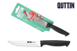 Quttin Cuchillo Multiusos Filo 11cm Negro 24 x 6 x 2 cm (36 Unidades)