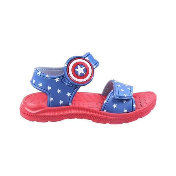 Cerdá T024 Sandalias Playa Estampado Avengers Capitán América Talla 24 Azul