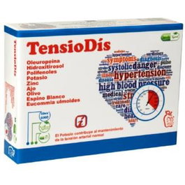 DIS Tensiodis Complemento Alimenticio para el Mantenimiento de la Tensión Arterial Normal - 30 Cápsulas