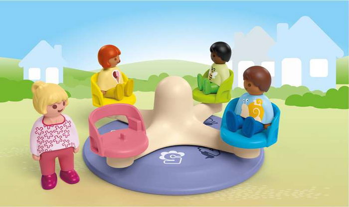 Playmobil Junior Niños y torniquete