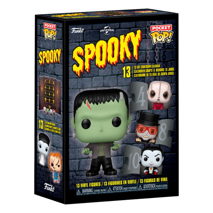 FUNKO Calendario adviento 13-Day Spooky Countdown con 13 Pocket Pop