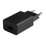 VALUE Cargador USB de 12 W con 1 Puerto Tipo-A y Enchufe Euro