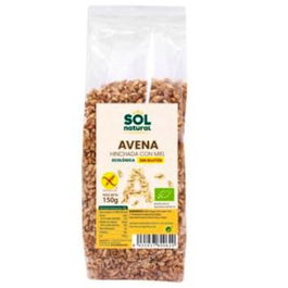 SOLNATURAL Avena Hinchada Con Miel 150Gr Bio