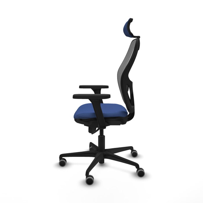 PIQUERAS Y CRESPO Silla de oficina Jorquera Azul Marino y Gris PIQUERAS Y CRESPO Silla de oficina Jorquera Azul Marino y Gris