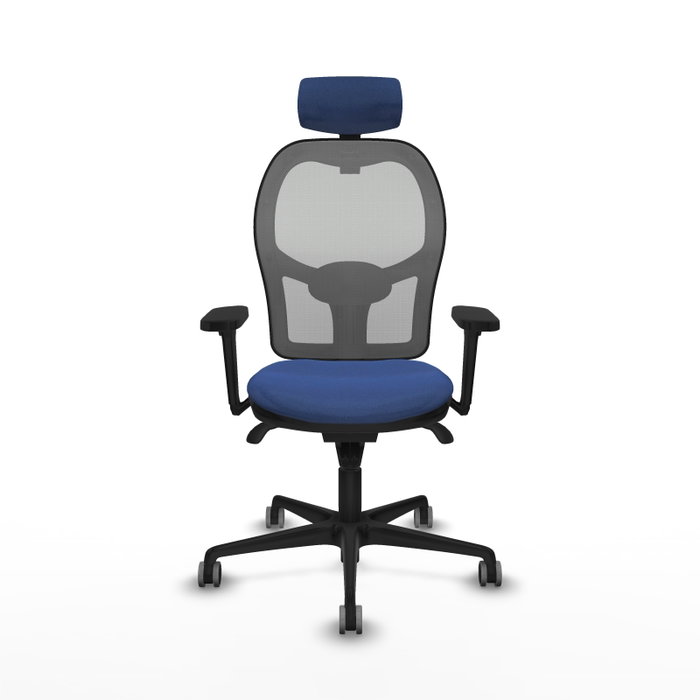PIQUERAS Y CRESPO Silla de oficina Jorquera Azul Marino y Gris PIQUERAS Y CRESPO Silla de oficina Jorquera Azul Marino y Gris