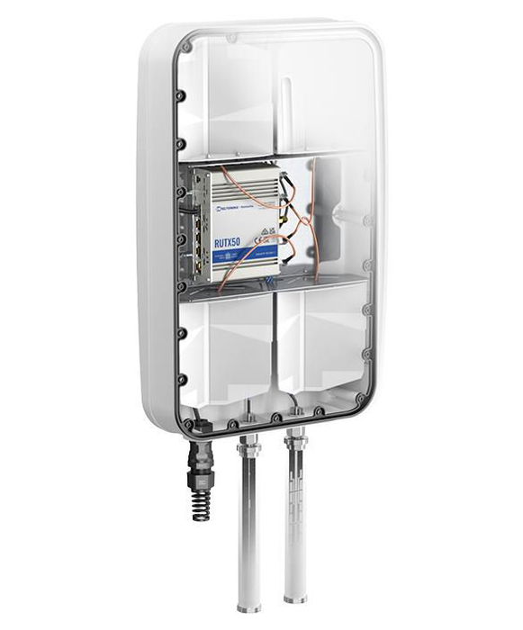 QuWireless QuMax Omni Antena 4x 5G Band71 + Wi-Fi dual band + GPS para RUTX50