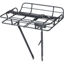 BASIL Portaequipajes Delantero Portland Aluminio para Bicis 26" y 28" - Carga 10kg