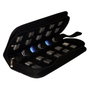 MEDIARANGE BOX99 Estuche para 5 tarjetas SD y 10 sticks, Negro