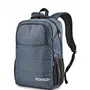 Monray SACKSCHARTER Mochila para Portátil hasta 15.6" Azul Oscuro Jaspeado Resistente al Agua