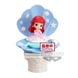 Banpresto Figura Q Posket Disney La Sirenita Ariel Vestido Azul 14 cm