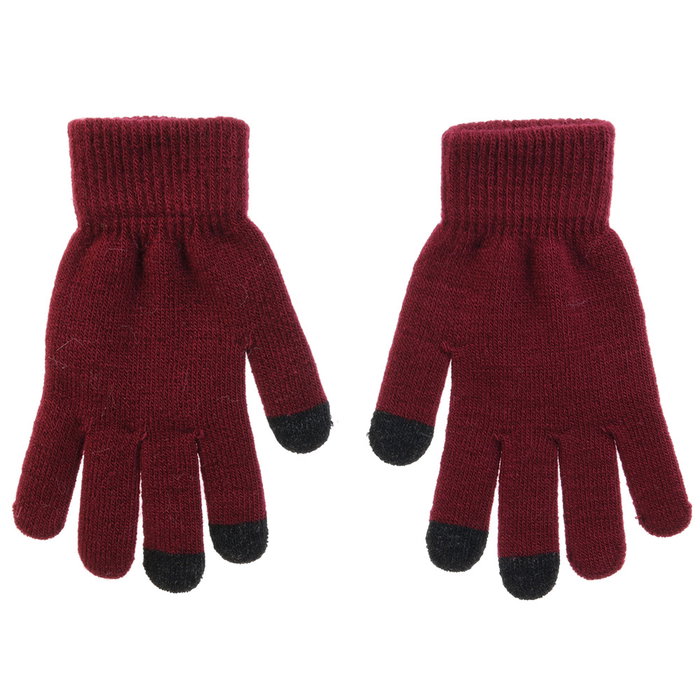 Sensly Par Guantes Táctiles Invierno Grand Froid Suaves para Teléfono Talla Única