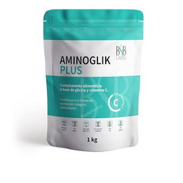 BSB LABS Aminoglik Plus Vitamina C 1Kg Suplemento Vegano Sin Gluten