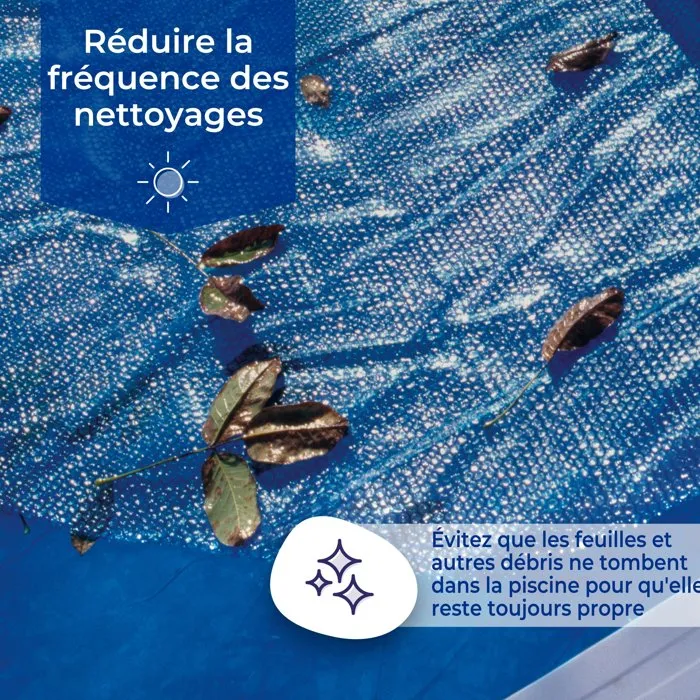 Gre Cubierta de Burbujas de Verano GRE8412081268323 - 180 µ - 6.00 x 3.00 m para Piscinas de Acero, Resina, Tubulares o Autoportantes