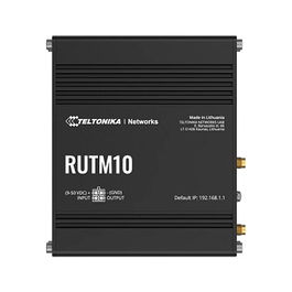 Teltonika RUTM10 Router Industrial con Wi-Fi 5 Dual Banda (2.4 GHz/5 GHz), 4 Puertos Gigabit Ethernet, USB 2.0, WPA3, RutOS, para Entornos Exigentes