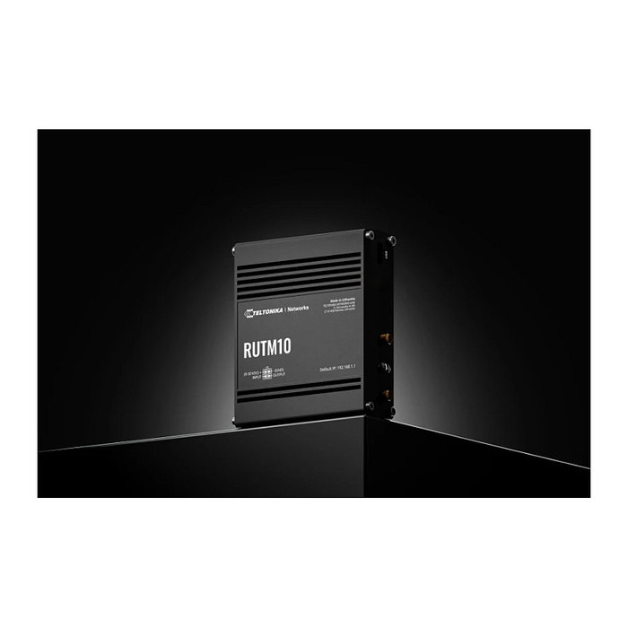 Teltonika RUTM10 Router Industrial con Wi-Fi 5 Dual Banda (2.4 GHz/5 GHz), 4 Puertos Gigabit Ethernet, USB 2.0, WPA3, RutOS, para Entornos Exigentes Teltonika RUTM10 Router Industrial con Wi-Fi 5 Dual Banda (2.4 GHz/5 GHz), 4 Puertos Gigabit Ethernet, USB 2.0, WPA3, RutOS, para Entornos Exigentes