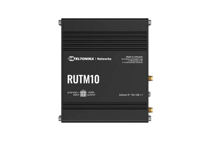 Teltonika RUTM10 Rúter Industrial Wi-Fi 5 Doble Banda con 4 Puertos Gigabit