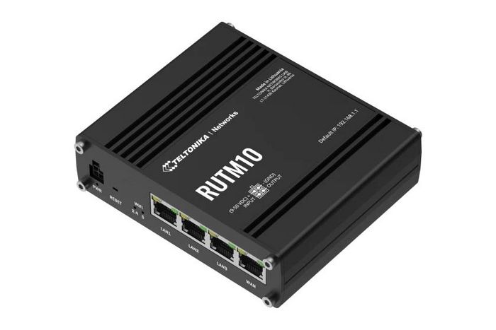 Teltonika RUTM10 Rúter Industrial Wi-Fi 5 Doble Banda con 4 Puertos Gigabit