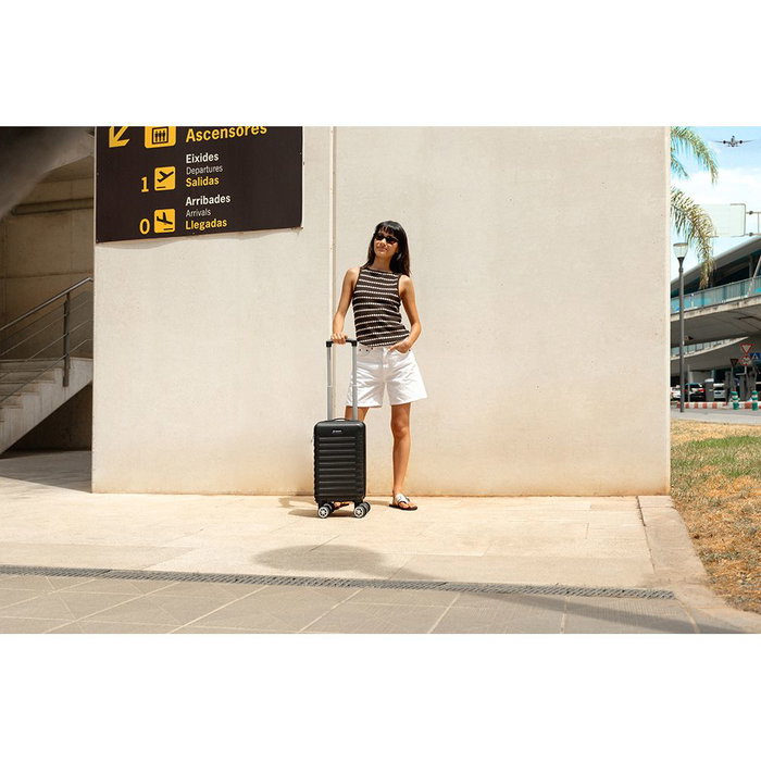 Numada Maleta de cabina Underseat XXS Negro 25 x 20 x 40 cm Numada Maleta de cabina Underseat XXS Negro 25 x 20 x 40 cm