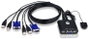 Aten CS22U-AT Switch KVM de 2 puertos con VGA y USB