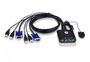 Aten CS22U-AT Switch KVM de 2 puertos con VGA y USB