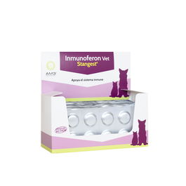 Stangest Inmunoferon Vet Suplemento Nutricional para Perros y Gatos 12x10cp