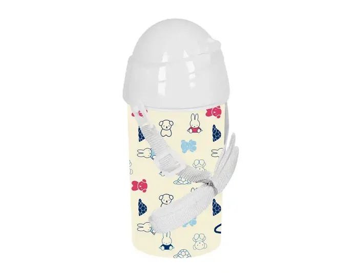 Safta Botella Miffy Buddy con Apertura Automática y Pajita 500ml Safta Botella Miffy Buddy con Apertura Automática y Pajita 500ml