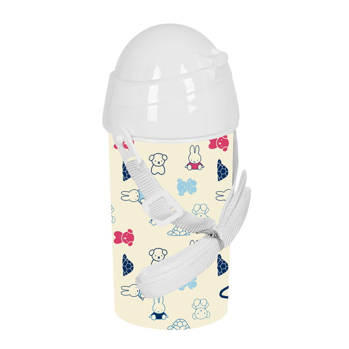 Safta Botella Miffy Buddy con Apertura Automática y Pajita 500ml Safta Botella Miffy Buddy con Apertura Automática y Pajita 500ml