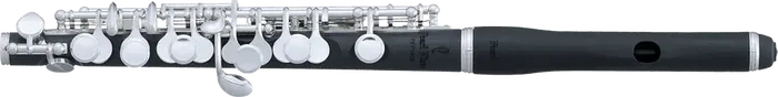 Pearl Flute Flautín Piccolo Pearl Quantz Pfp105E Cabeza y cuerpo de grenaditte, mecanismo de Mi, funda, estuche, kit limpieza