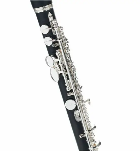 Pearl Flute Flautín Piccolo Pearl Quantz Pfp105E Cabeza y cuerpo de grenaditte, mecanismo de Mi, funda, estuche, kit limpieza
