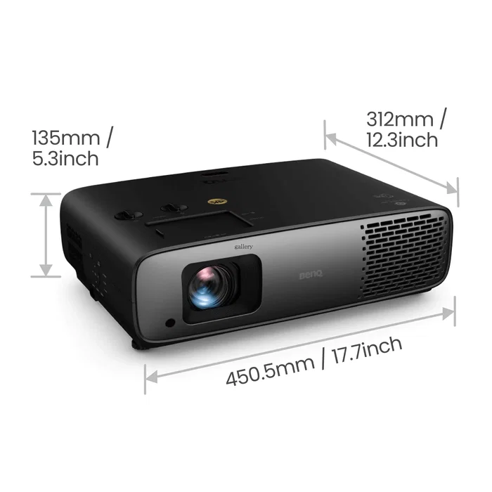 BenQ W4100i Proyector UHD 4K 3200 lúmenes ANSI Negro