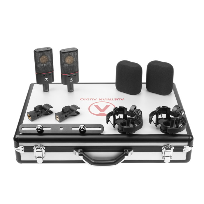 Austrian Audio OC18 Dual Set Plus Micrófono de Condensador con Accesorios Austrian Audio OC18 Dual Set Plus Micrófono de Condensador con Accesorios