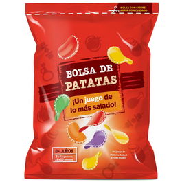 Mixlore Juego Bolsa de Patatas Juego de Cartas para 2-5 Jugadores a partir de 8 años Español 30 minutos