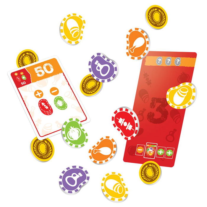 Mixlore Juego Bolsa de Patatas Juego de Cartas para 2-5 Jugadores a partir de 8 años Español 30 minutos