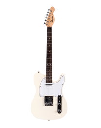 Guitarra Eléctrica Aria Tc Blanca Teg002Iv