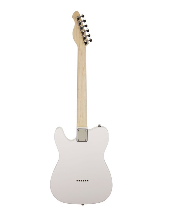 Guitarra Eléctrica Aria Tc Blanca Teg002Iv