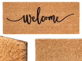 Giftdecor Felpudo Natural Welcome 25x60 cm (Set de 12)