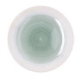 Plato Llano Quid Velvet Verde Cerámica Ø 27 cm (12 Unidades)