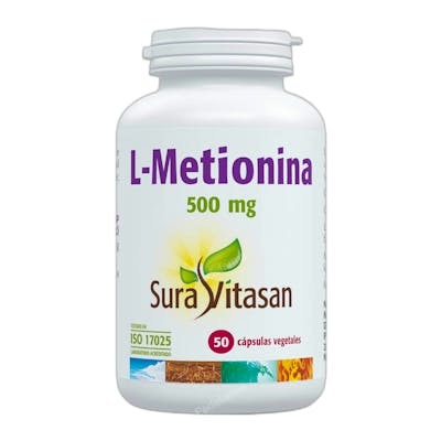 SURA VITASAN L-Metionina 500 mg 50 cápsulas