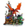 LEGO Ideas Dungeons & Dragons: La Aventura del Dragón Rojo 21348 Juego de Construcción 3745 Piezas para Mayores de 18 Años