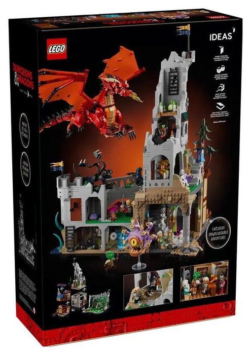 LEGO Ideas Dungeons & Dragons: Aventura del Dragón Rojo 21348 LEGO Ideas Dungeons & Dragons: Aventura del Dragón Rojo 21348