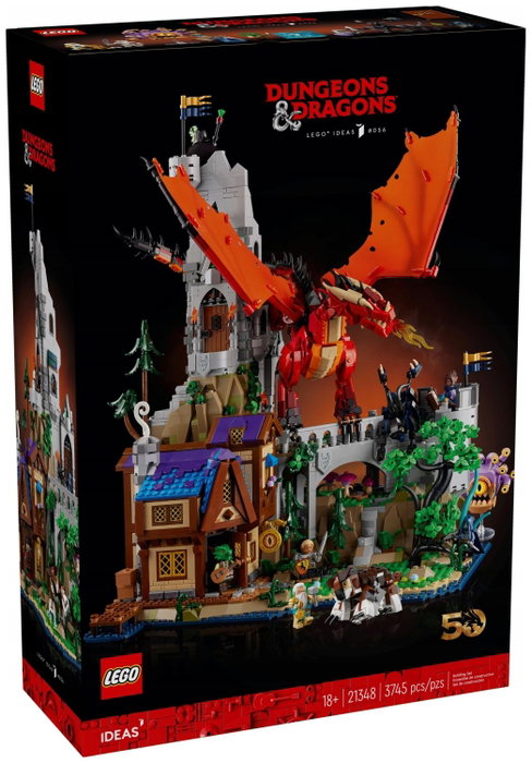 LEGO Ideas Dungeons & Dragons: Aventura del Dragón Rojo 21348 LEGO Ideas Dungeons & Dragons: Aventura del Dragón Rojo 21348