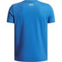 Camiseta de Manga Corta Infantil Under Armour Overlay Wm Ss Azul